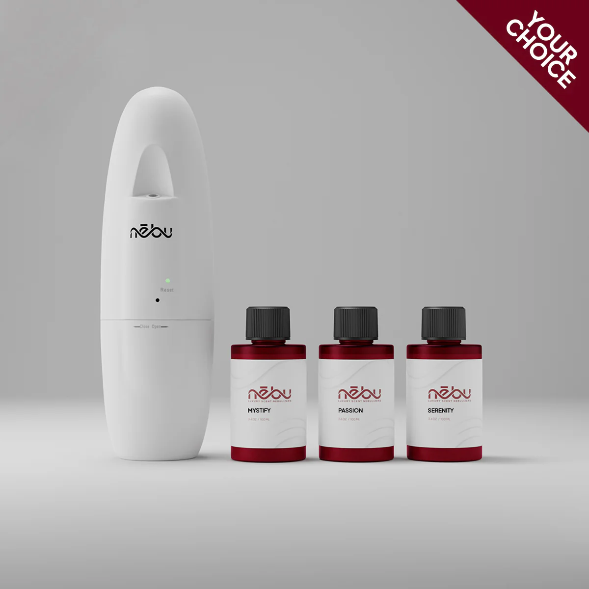 YOUR CHOICE - Bluetooth Diffuser + 3 Fragrance Oils - Image 4