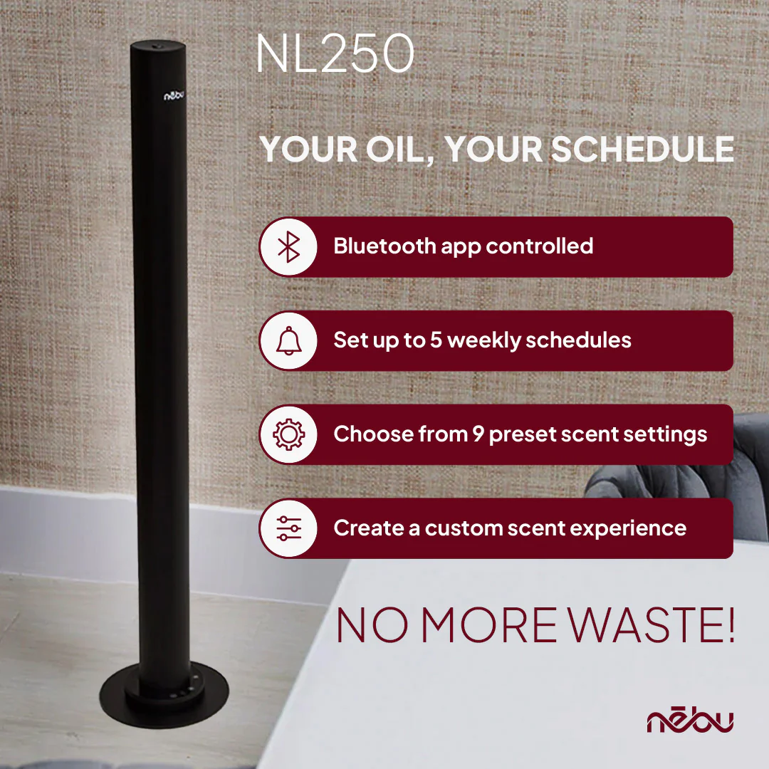 Bluetooth Waterless Scent Diffuser - Freestanding NL250 - Image 7